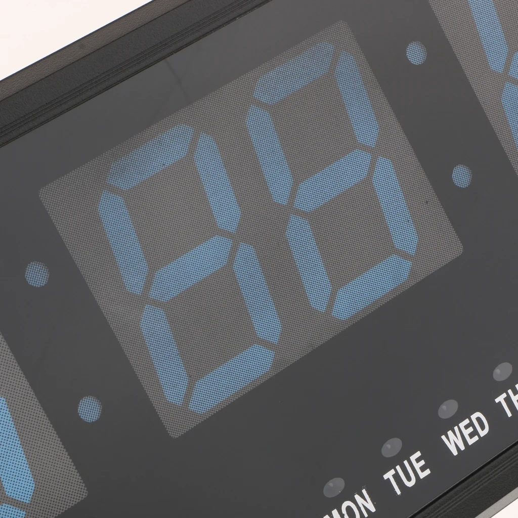 Digital LED Calendar Clock Large Jumbo Display Desk Wall Clock With Thermometer Temperature Display US Plug