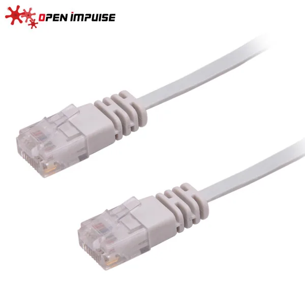 Ultra Flat CAT6 Cable Grey Color 1