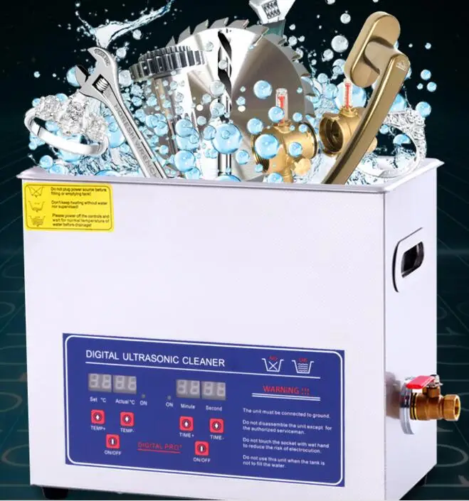 US $116.06 65L Digital Ultrasonic Cleaner 110V220V 180W New Design Watches Cleaning Machine 40000Hz Jewelry Washer PS30A