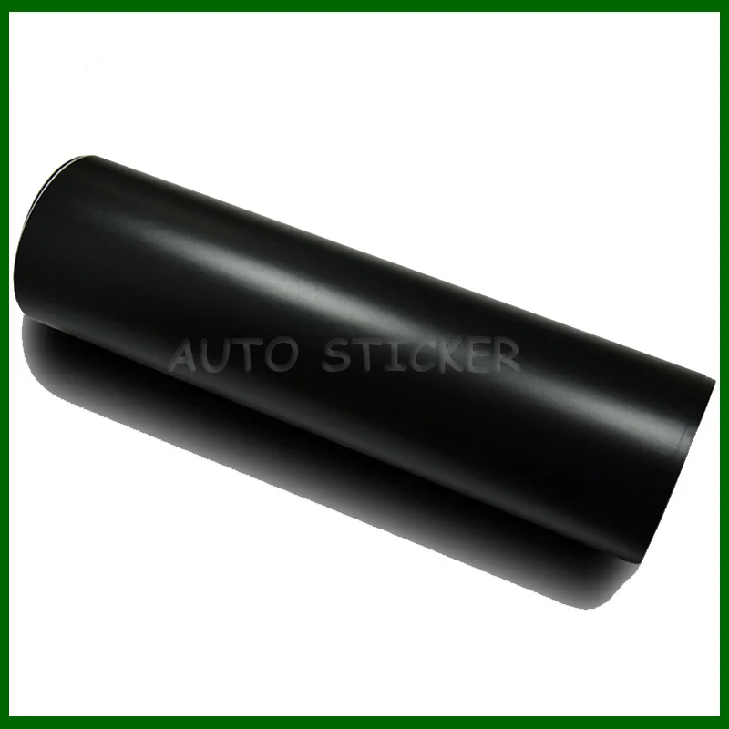 50x300cm Black Matte Car Wrap Vinyl Roll with Air Release DIY Styling Self  Adhesive Motorbike Car Sticker Decal