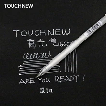 Touchnew 20 шт./компл. 0,8 мм Художественный маркер белыми чернилами Цвет фотоальбом маркеры гелевая ручка унисекс Свадебные стилус в подарок для детей товары для рукоделия