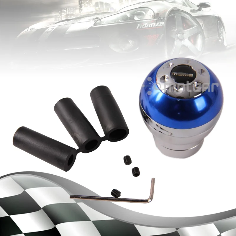 Blue Car Styling Universal Fit Manual Transmission Black Car Gear Shift