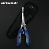 DAGEZI Stainless Steel Fishing Pliers with package Scissors Line Cutter Remove Hook Fishing Tackle Tool black/blue/orange ► Photo 3/6