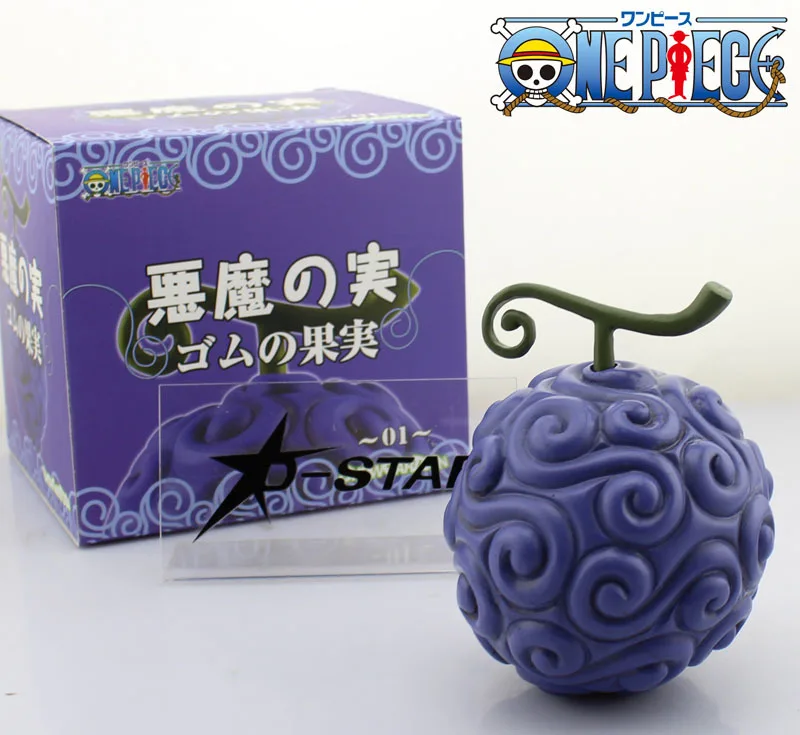 One Piece Devil Fruit Figure Gum Gum Fruit Luffy Gomu Gomu No Mi In Box Collectibles One Piece