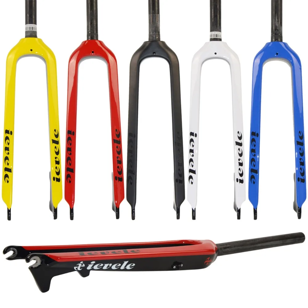 ievele full carbon fiber mountain bike fork bicycle forks 26 27.5 29ER