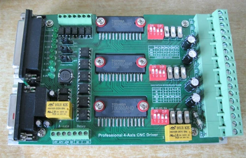 

CNC mach3 3 Axis Controller TB6560 3.5A Stepper Motor Driver Board + one DB25 Caple