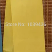 Новинка, желтая Крафтовая бумага, сумки 23x12x7,5 см, бутик, ювелирные изделия, подарки, упаковка для покупок, модные Бумажные Подарочные Сумки 100 шт./партия