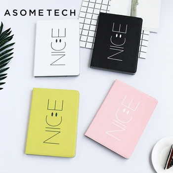 

Lucky Smile Face Auto Wake/Sleep Smart Tablets Stand Case For Ipad Pro 9.7 Pro 10.5 Pro 11 case PU Leather Flip Protective Funda