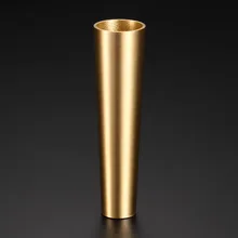 Высокие латунные ножки шкафа Чехлы для стула чашки мебель ноги трубки протектор стол ноги крышка