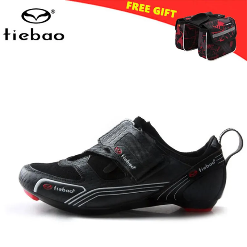 

TIEBAO Road Racing Self-lock Ride Bicycle zapatillas deportivas mujer Cycling Shoes black Reflective Lock women sneakers men
