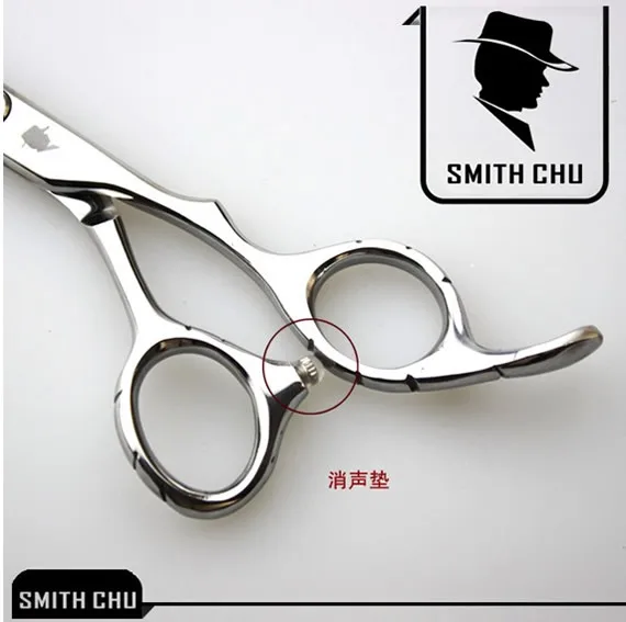 6," Smith Chu Japan 440c ножницы для стрижки волос филировочные ножницы Парикмахерская Машинка для стрижки Парикмахерские бритвы с чехлом для расчески LZS0006