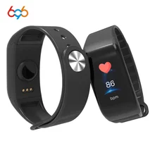 696 F1 плюс смарт-браслет Цвет Экран Водонепроницаемый браслет умный браслет напоминание шаг Пульс монитор сердечного ритма