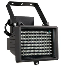 96 leds ir iluminador array lâmpadas infravermelhas visão noturna ao ar livre à prova dwaterproof água para câmera de segurança cctv