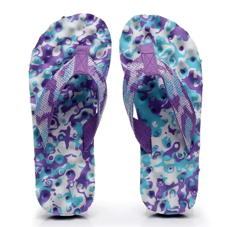 

Fashion women summer new camouflage flip flops ladies beach slippers home sandals slippers flip flops for women