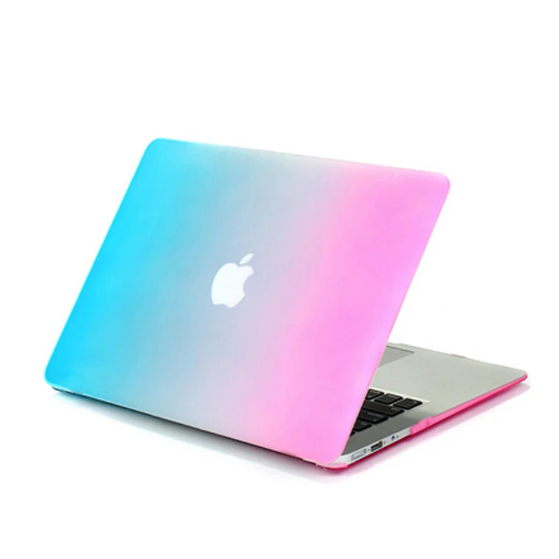 Модный Радужный жесткий защитный чехол для MacBook Air 11/13 дюймов Pro 13/15 Retina +