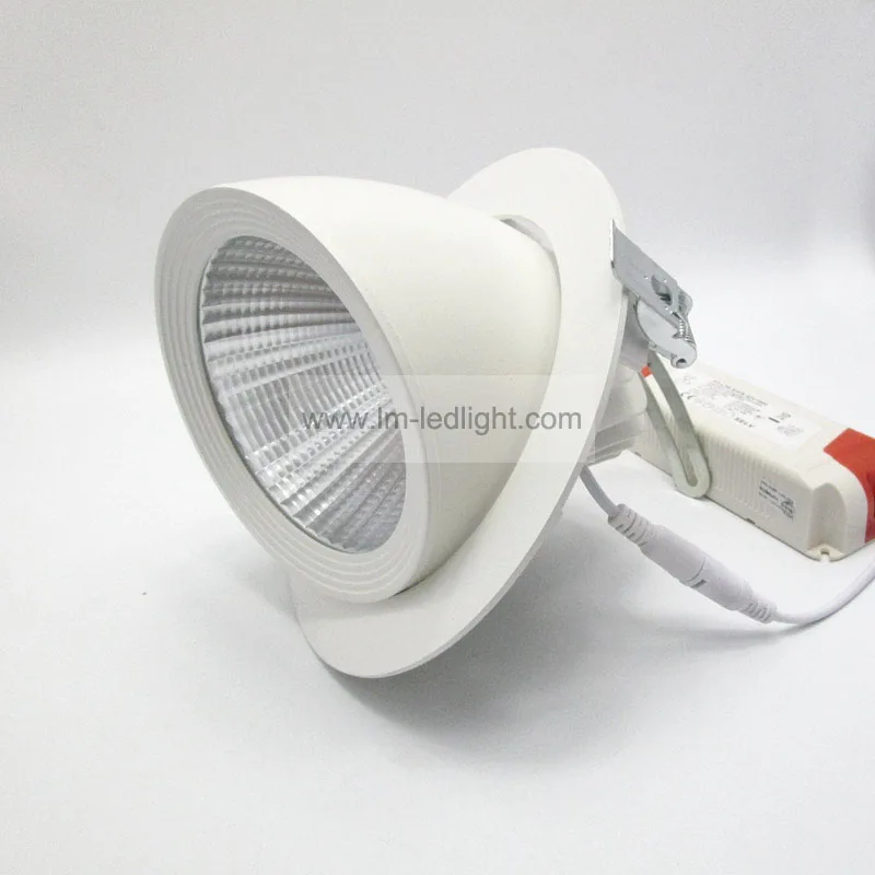 

Dimmable Recessed LED Downlight COB 10W 20W 30W led spot light warm / netural / cold white led spot light