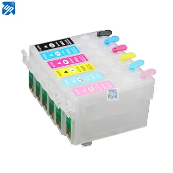 

T0801 10sets Refillable ink Cartridge for epson P50/PX650/PX700/PX800/PX710/PX720/PX810/PX820 R265/R285/R360/RX560/RX585/RX685