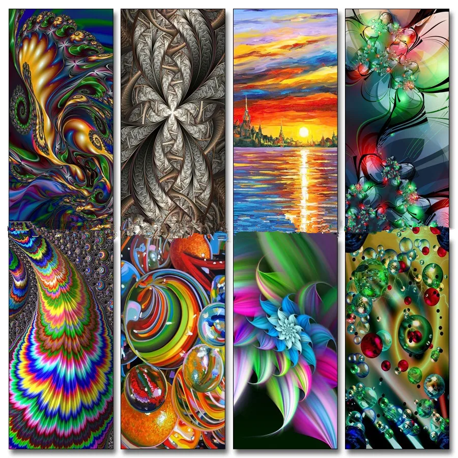 5D DIY Diamond Painting Sky And Sea Oil Painting Diamond Embroidery