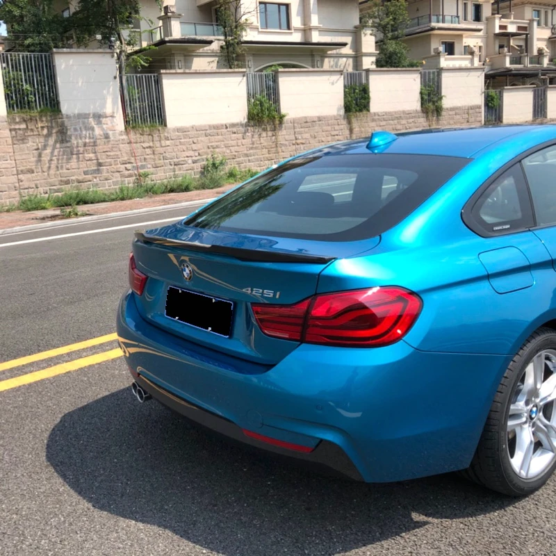 

Carbon Fiber M4 Style Car Tail Wing Decoration Rear Trunk Spoiler For BMW 4 Series F36 4 Door 2014+ 420i 420d 428i 435i