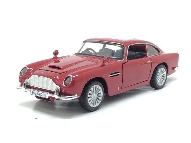 Высокая моделирования DB5 007 автомобиль, 1:32 Сплав оттягивать 007 автомобилей, 4 открытой двери, звук и светильник игрушки модель