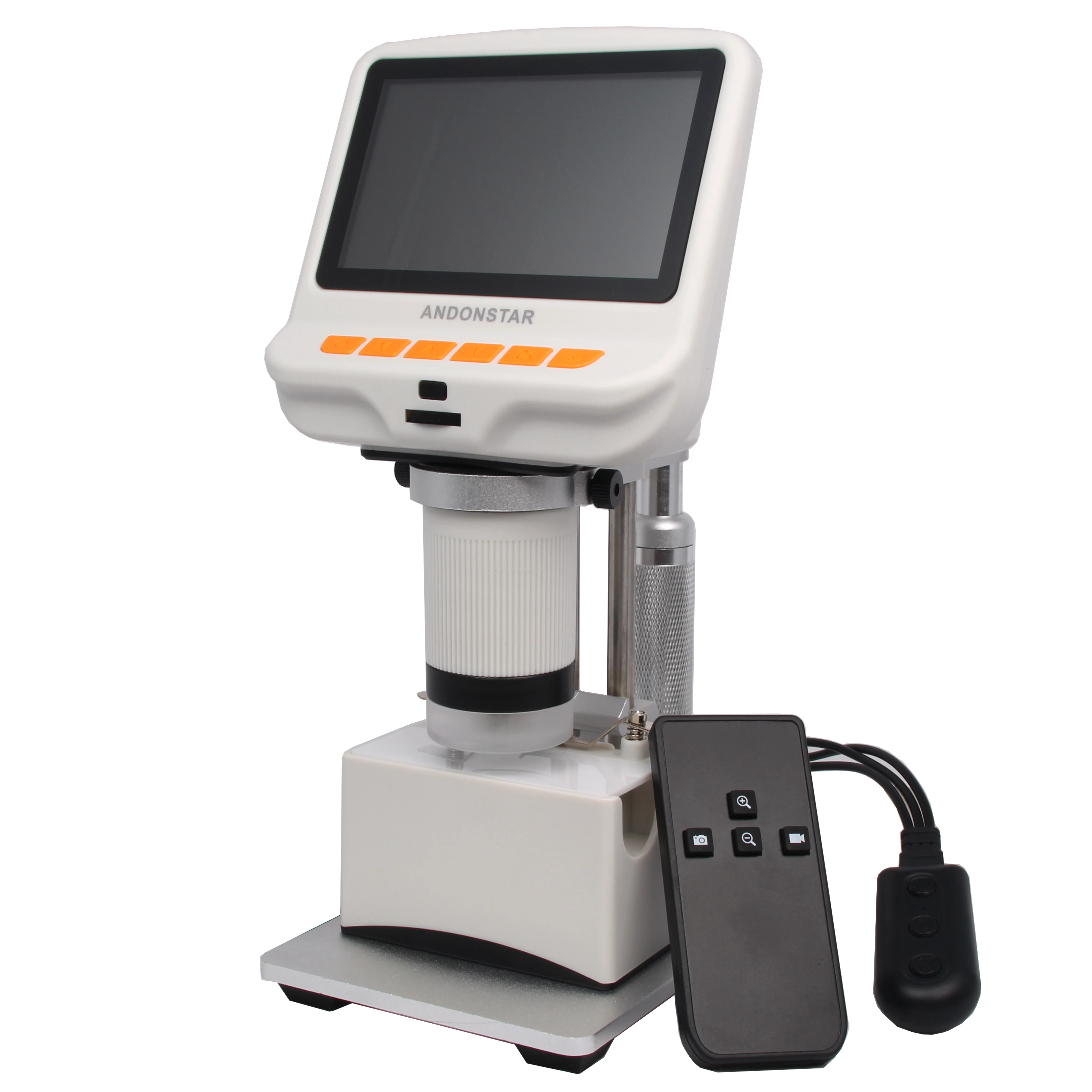 Andonstar цифровой микроскоп AD105S USB видео микроскоп для ювелирных изделий Оценка биологическое использование дети подарок слайды ткани наблюдения