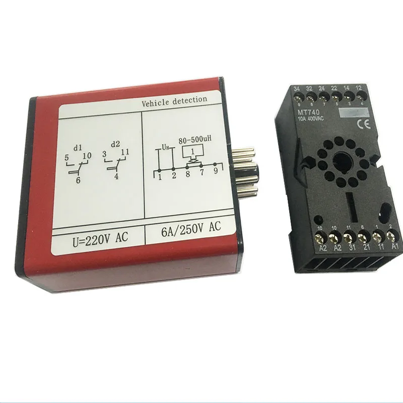 

parking access lot vehicle loop detector/safety vehicle detector single channel