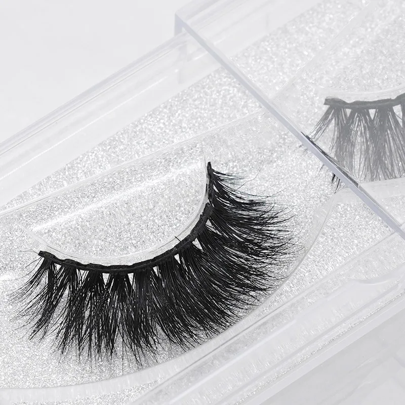 

Mink Lashes Fake 3D Cotton Stalk Mink Eyelashes Natural Soft False Eyelashes Handmade Eye Lash Extension