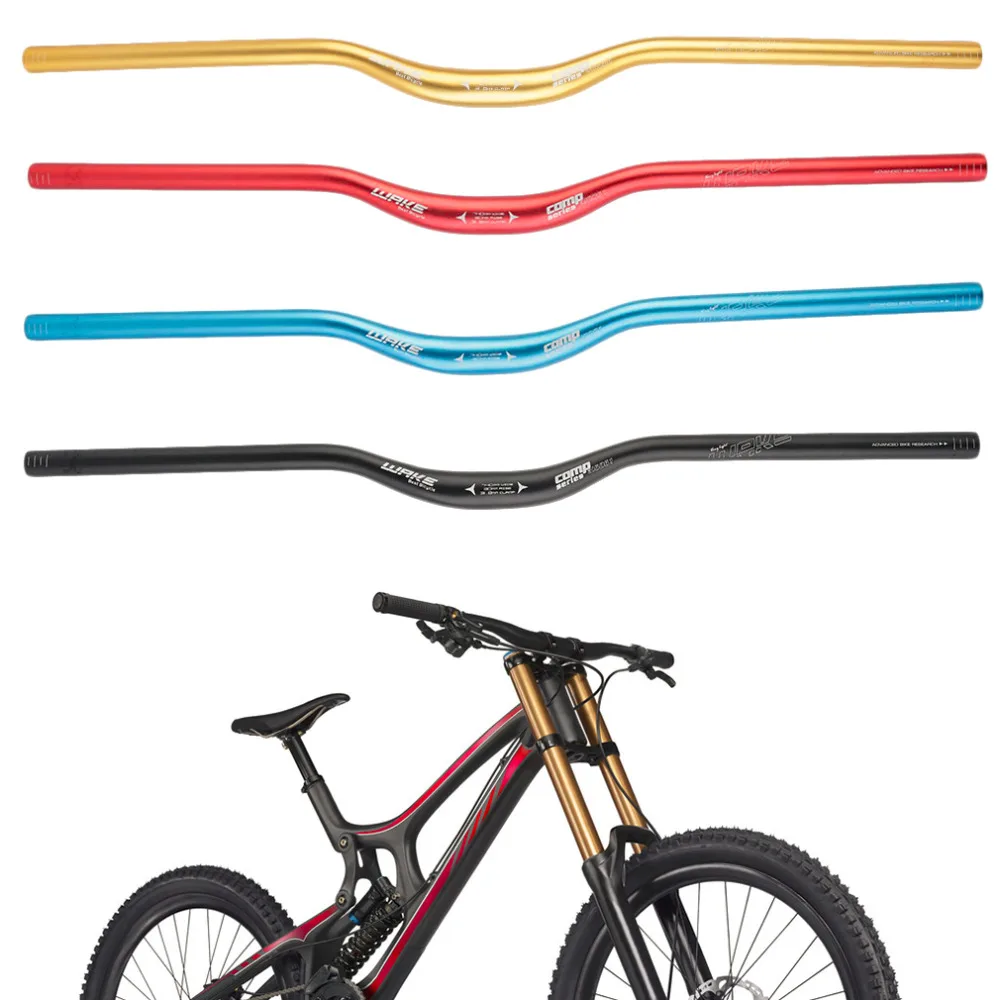 

NEW 31.8 x 740 mm MTB Mountain Bike Bicycle Aluminum Alloy Riser Handlebar drop shipping