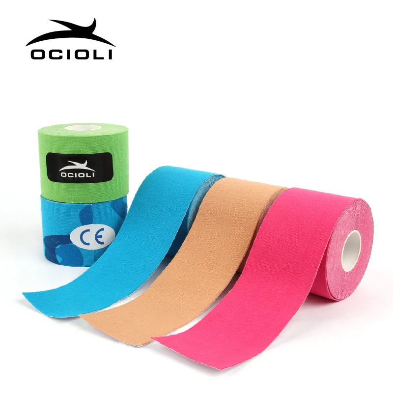 2 حجم اللياقة البدنية KinesiologeTape رياضية شريط لاصق الرياضة الانتعاش الشريط الربط رياضة التنس تشغيل الركبة العضلات حامي