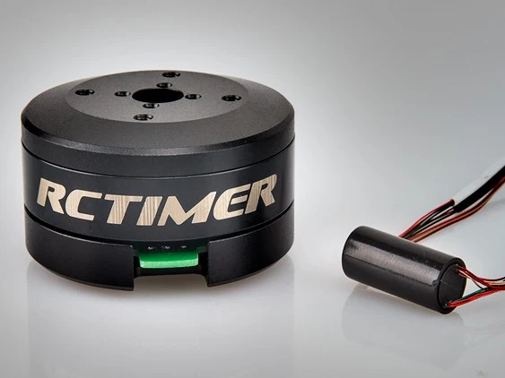 Rctimer 24N22P 4108 130T бесщеточный карданный мотор с кольцом скольжения 8 5 мм полый вал