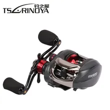 TSURINOYA Приманка литья Рыболовная катушка 14BB 6,3: 1 CNC алюминиевая катушка центробежный тормозной подшипник компании NMB baitcasing катушка Molinete Peche