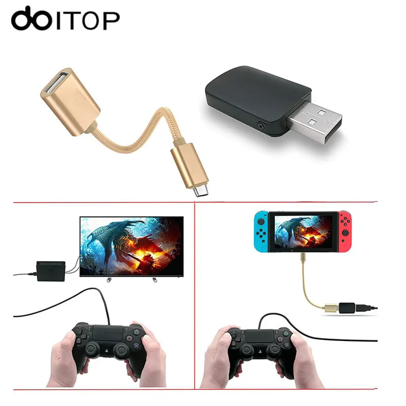 DOITOP Converter for Nintend Switch Controller Adapter For PS3/PS4/Xbox