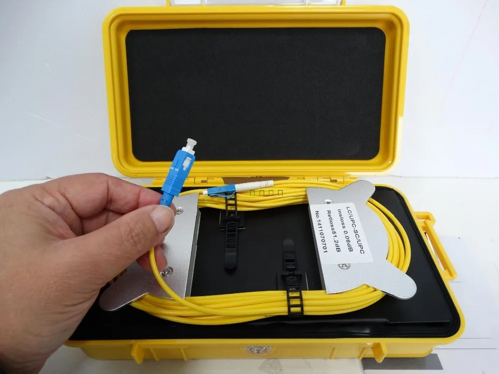 bilder für OTDR Toten Zone Eliminator, faser Ringe, Lichtwellen OTDR Glasfaser-testkabel Box 1 km SM 1310/1550nm, Multi-steckverbinder für Wahl bilder für OTDR Toten Zone Eliminator, faser Ringe, Lichtwellen OTDR Glasfaser-testkabel Box 1 km SM 1310/1550nm, Multi-steckverbinder für Wahl