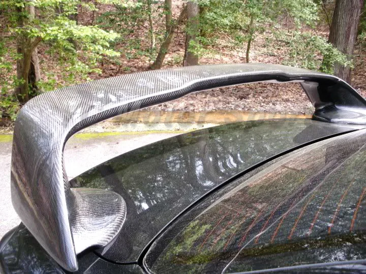 2008-2012 Mitsubishi Lancer Evolution EVO X 10 OEM Style Rear Trunk Spoiler Wing CF (19)
