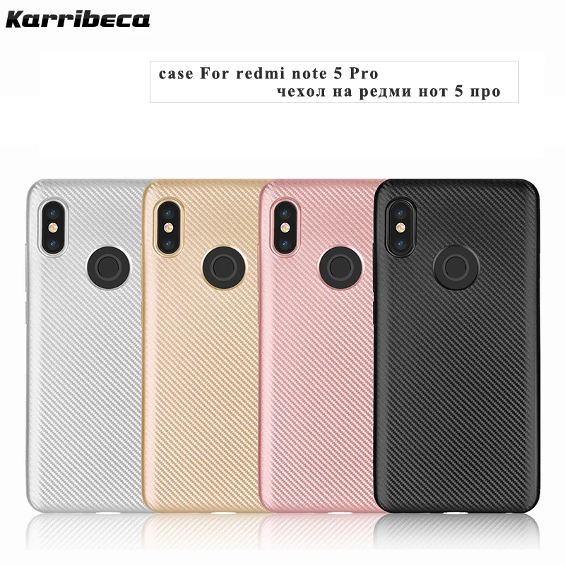углеродные волокна узор силиконовый чехол на xiomi xiaomi redmi note 5 pro чехлы мягкий