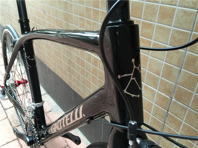 Sale Kalosse 2*9S  carbon road bicycle  Hot selling  carbon  fiber road bike   47/50/52/54/56cm   bikes  frame  18 speed 3