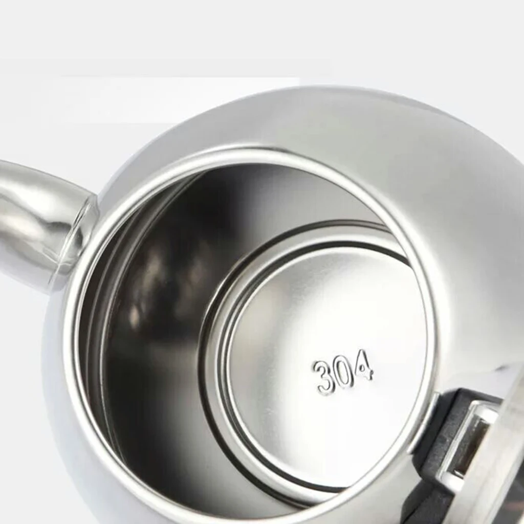 1.5L New Upgraded Stainless Steel Tea Kettle Teapot for Blooming Tea Herbal Coffee Teaware for Induction Cooker Home Kitchen 