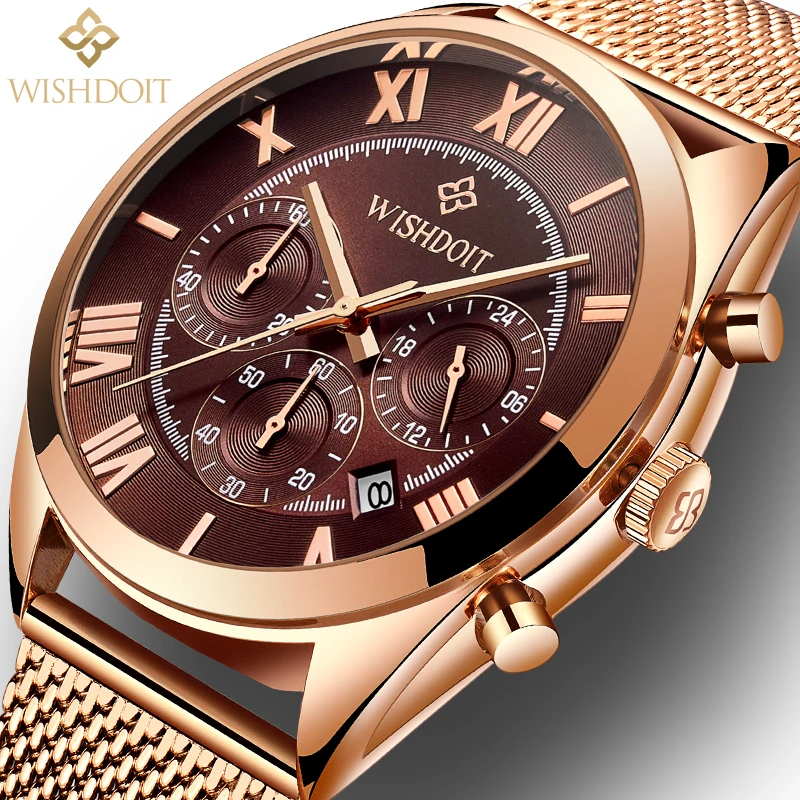 

2018 NEW Men's Watches Man Fashion Luxury Watch Quartz Clock Men Chronograph Sports Wristwatches Waterproof Relogio Masculino