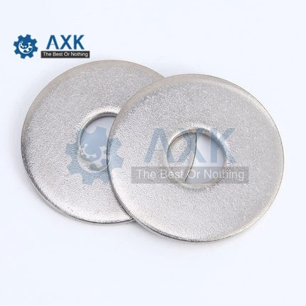 

50pcs m1.6 m2 m2.5 m3 m4 m5 m6 m8 DIN9021 Stainless Steel 304 Large Size Gasket Ring Flat Washer