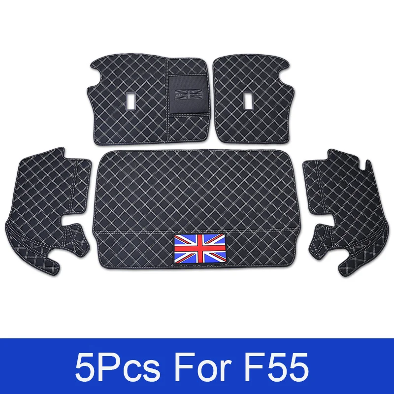Car Accessories Auto Rear Boot Liner Trunk Cargo Floor Mat Tray Carpet Protector For BWM Mini Cooper 5 Doors F55 Car-styling Car Accessories Auto Rear Boot Liner Trunk Cargo Floor Mat Tray Carpet Protector For BWM Mini Cooper 5 Doors F55 Car-styling
