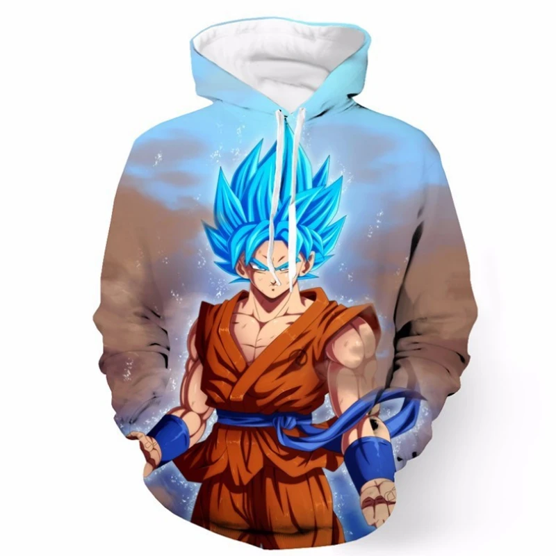 Dragon Ball Sudaderas 3D impreso sudaderas Super Saiyan hijo Goku vegeta vegetto Trunks casual Abrigo con capucha|hoodies 3d|dragon z hoodiehoody 3d print - AliExpress