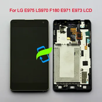 

4.7"Original Display For LG Optimus G E975 LCD Touch Screen Digitizer Assembly with Frame LG E975 LS970 F180 E971 E973 Display
