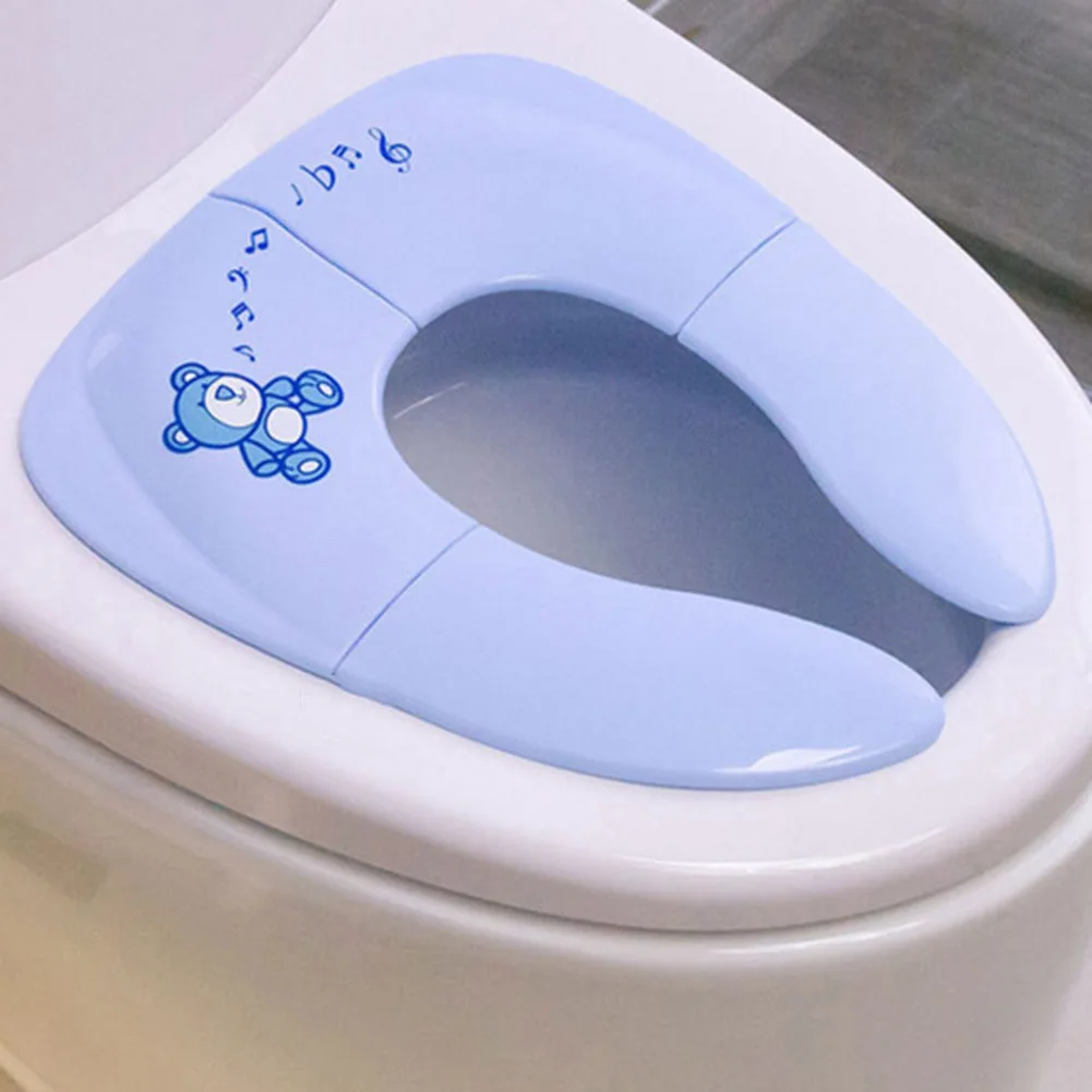 Baby Travel Folding Potty Seat Toddler Portable Toilet Training Seat