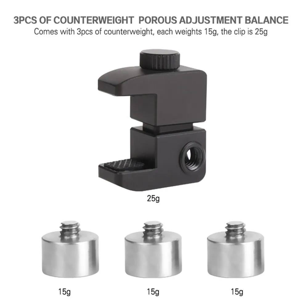 Противовес зажим для DJI OSMO MOBILE 2 1 ручной карданный плавный 4 /Q Vimble другие