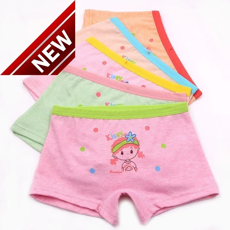 

4pcs/lot Heyfriend Children Cotton Underwear Young Girls Briefs Briefs Comfortable Panties Panty Majtki Sous Vetement Femme