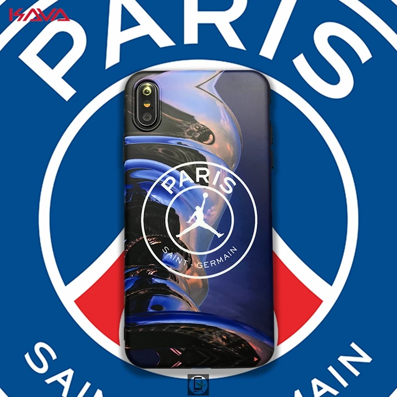

Trend Case For iphone 6 6S 7 8 Plus X 10 XR XS Max Fashion Basketball fly man Jordan Soft silicon Big paris phone Cover coque