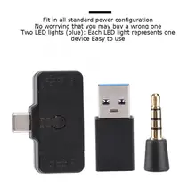 Удобные наушники конвертер USB Универсальная bluetooth-гарнитура адаптер 5 В/9 В/12 В/15 V для PS4/переключатель/PC