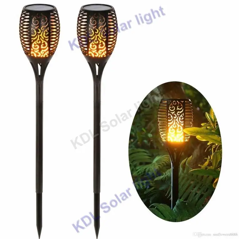 Новое поступление солнечный 96LED газон танцевальный огонь фонарь радар 3 режима