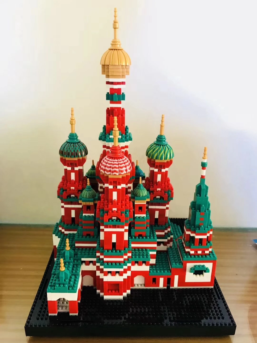Balody 16066 4300 шт Василий Церковь Архитектура DIY Алмаз Мини строительные блоки