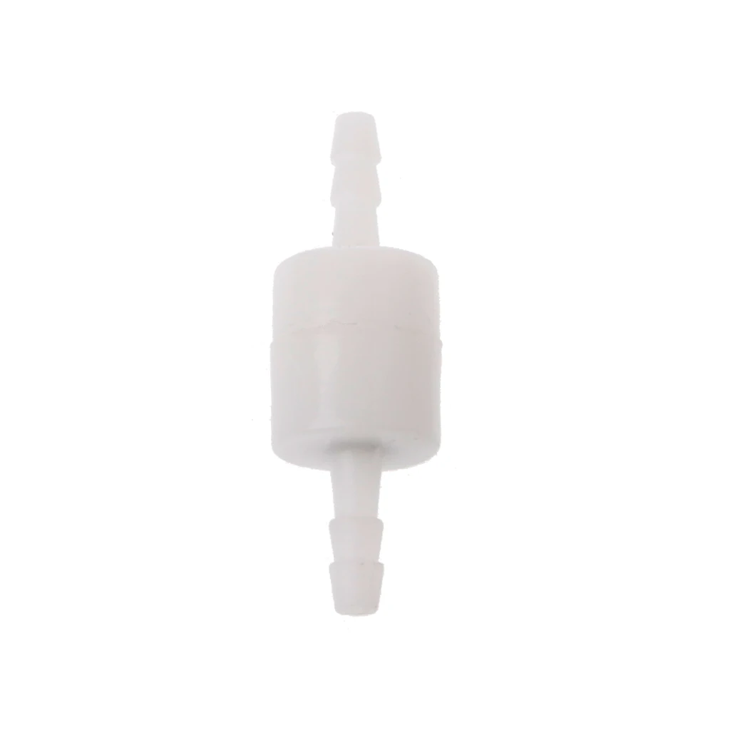 One Way Valve Plastic Non-Return Water Inline Fluids Check Valves for Fuel Gas Liquid